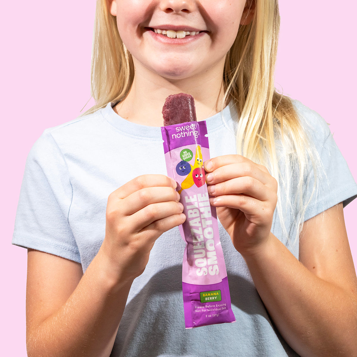 Banana Berry Smoothie Pops