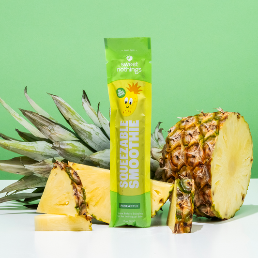 Pineapple Spinach Smoothie Pops