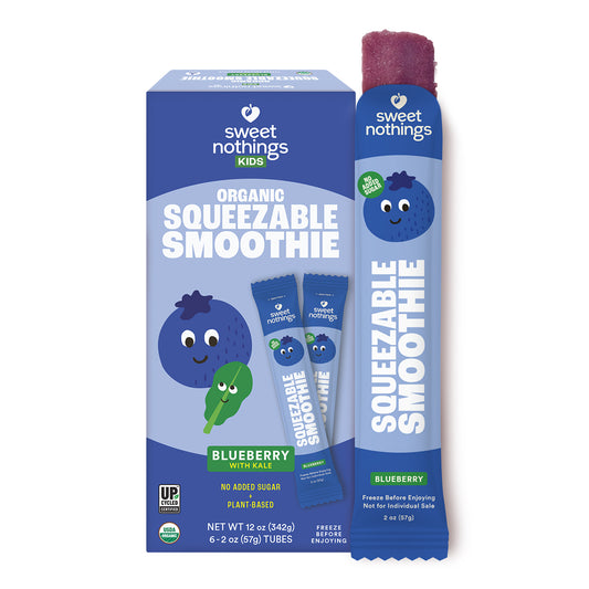 Blueberry Kale Squeezable Smoothie