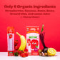Strawberry Beet Squeezable Smoothie Pops