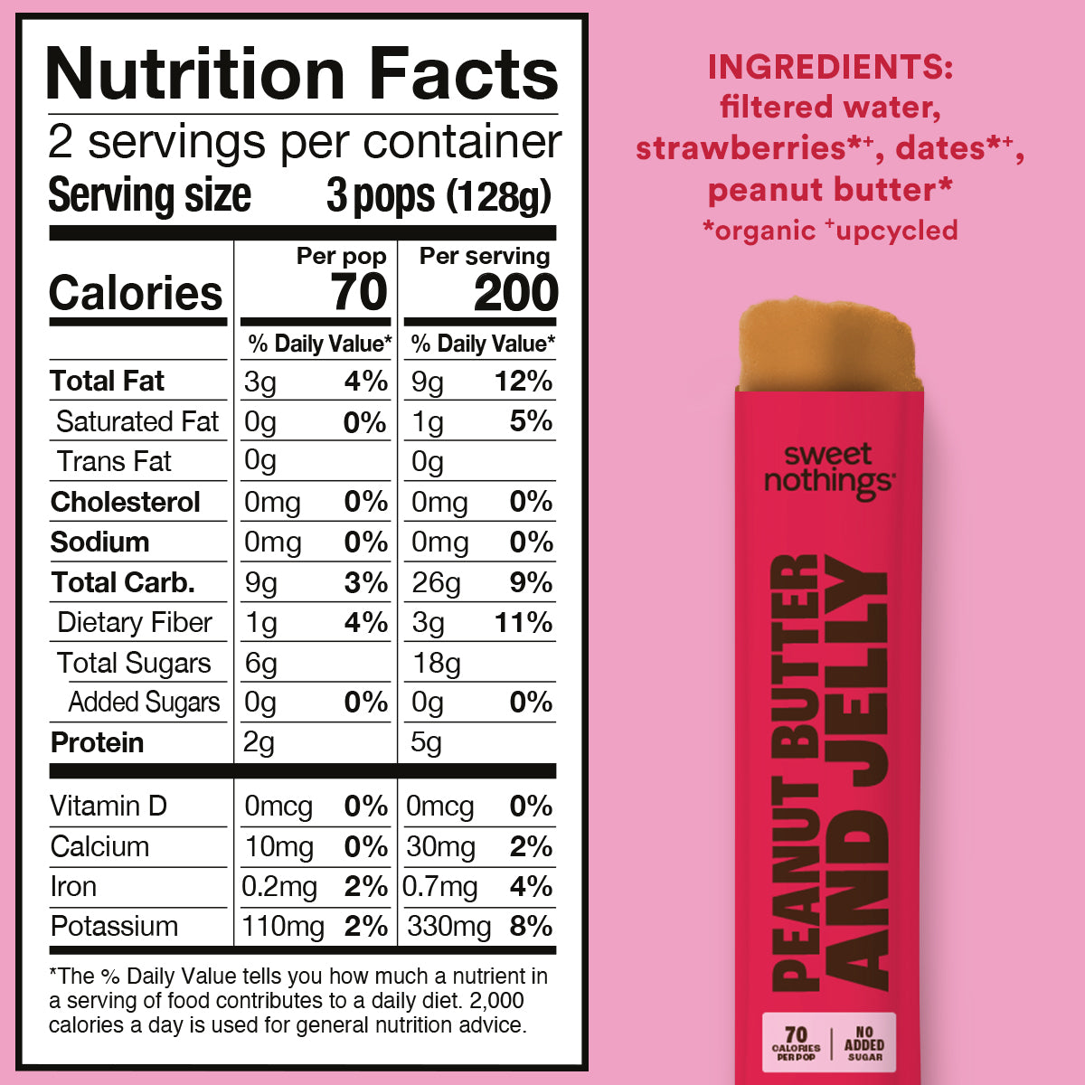 Peanut Butter and Jelly Dessert Pops