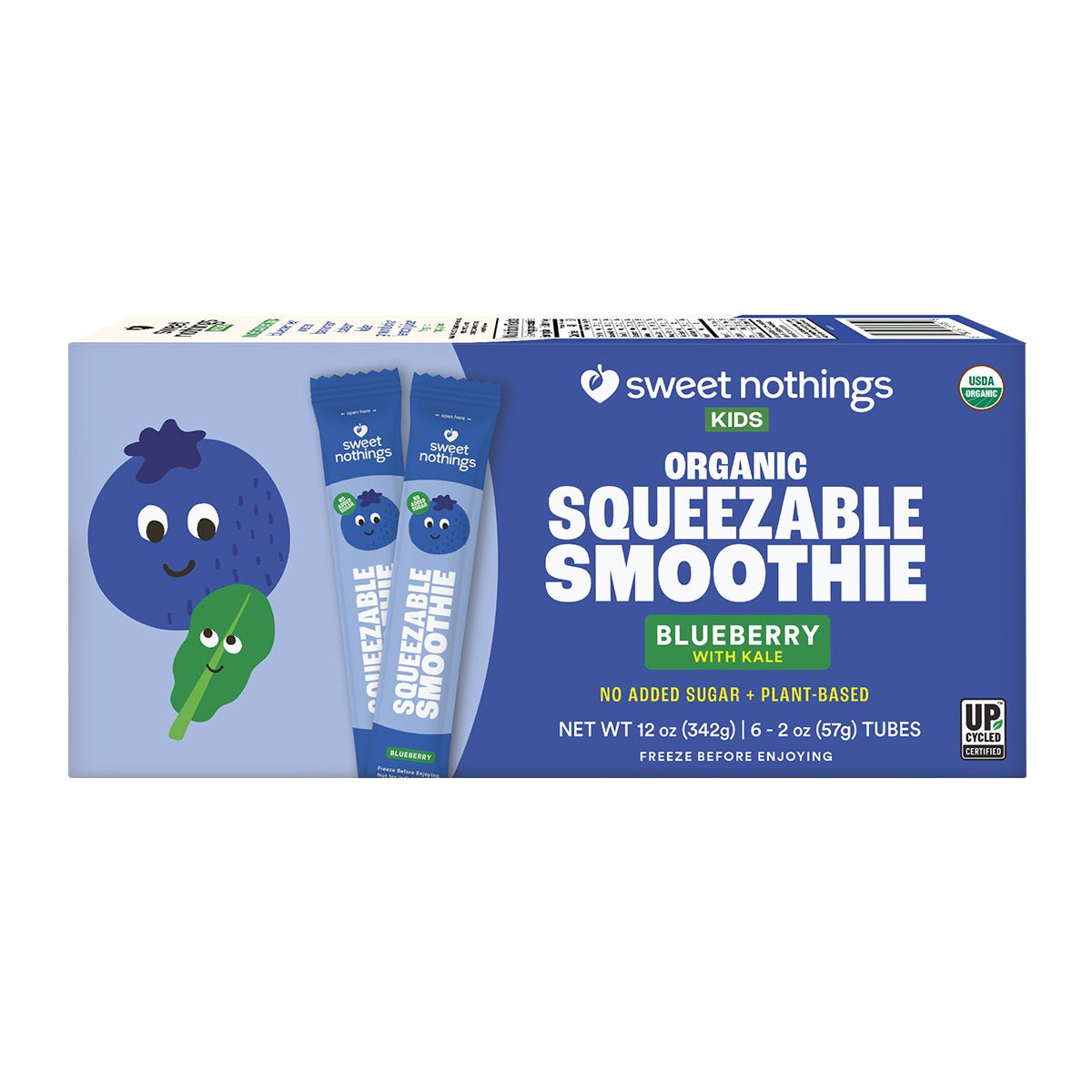 Blueberry Kale Squeezable Smoothie