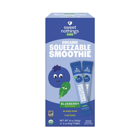 Blueberry Kale Squeezable Smoothie