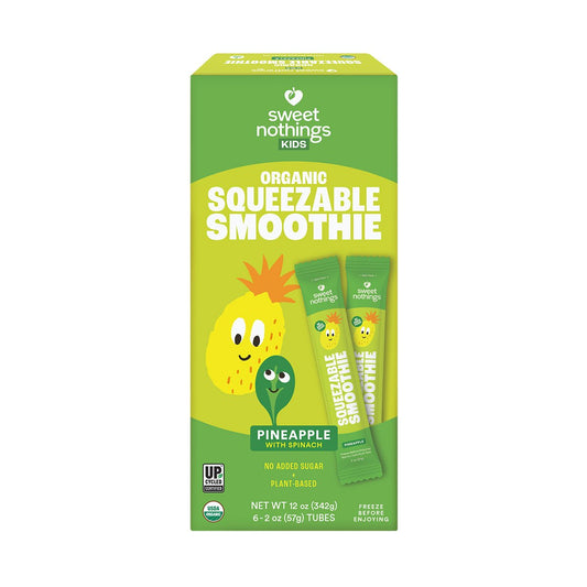 Pineapple Spinach Squeezable Smoothie