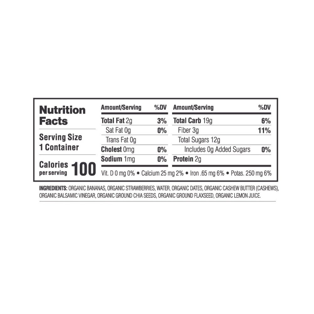 Nutrition facts